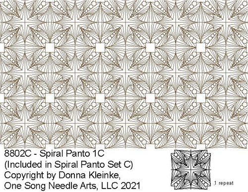 Spiral Panto 1C (#8802C-1C - In Panto Set 8802C)