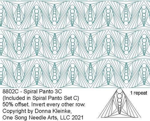 Spiral Panto 3C (#8802C-3C - In Panto Set 8802C)