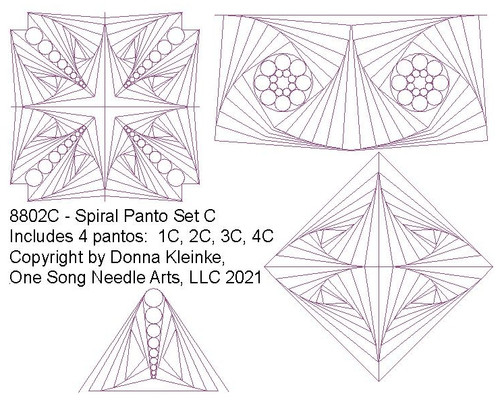 SPIRAL PANTO SET C (8802C/SET)