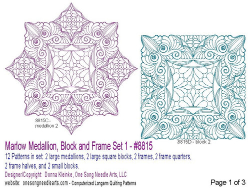 Marlow Medallion set 1 - image 1 - 8815