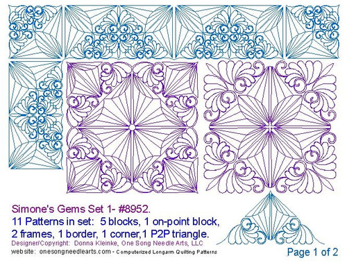 Simone's Gems Set 1 - #8952/image 1