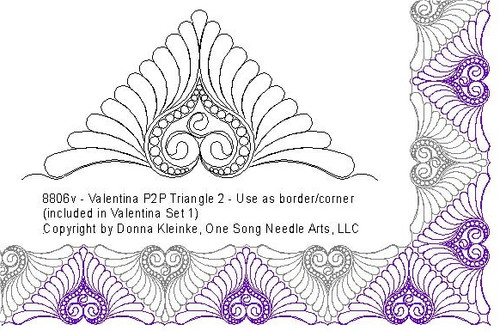 Valentina P2P Triangle 2 - #8806V (in Valentina Set 1)  (Incl in Triangles-Pkg#3-P2P)
