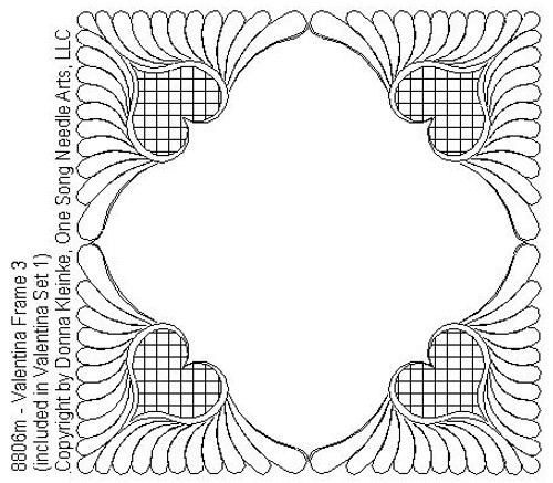 Valentina Frame 3 - #8806M (in Valentina Set 1)