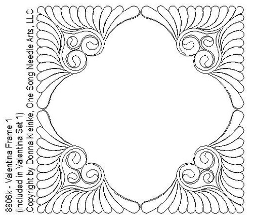 Valentina Frame 1 - #8806K (in Valentina Set 1)-