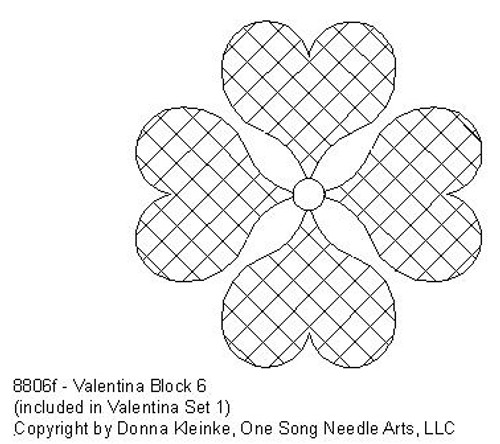 Valentina Block 6 - #8806F (in Valentina Set 1)
