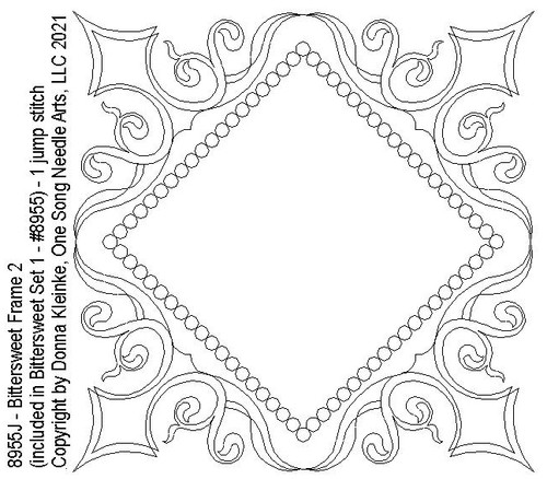 Bittersweet  Frame 2 - #8955J (included in Bittersweet Set 1 - #8955)  (Incl in Frames Pkg #1-Simple-Density)