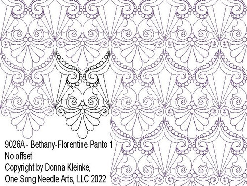 Bethany-Florentine Panto 1 - #9026A (in Pkg #2- August 2022)  (In 2022 Panto Package) 
