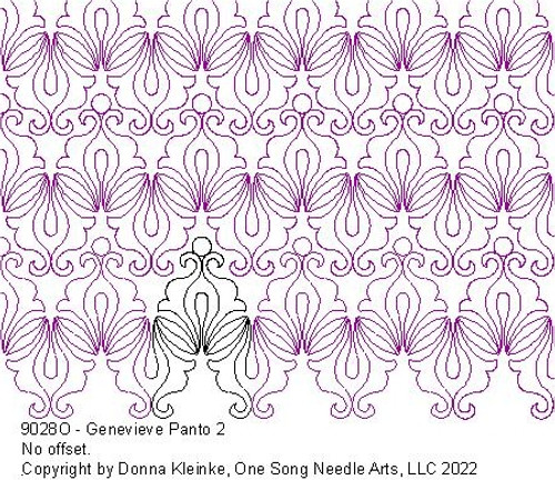 Genevieve Panto 3  - #9028O (in Pkg #2 - August 2022)  (In 2022 Panto Package)