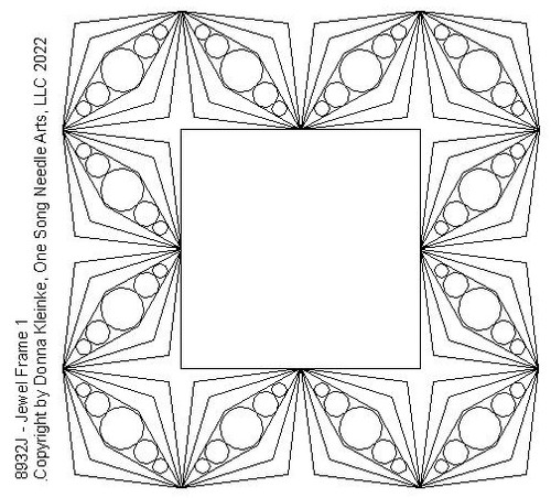 Jewel Frame 1 - #8932J (in Pkg #3 - Sept 2022) - VP8