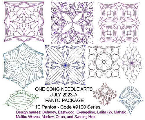 PANTO PACKAGE JULY 2023-A - 10 PANTOS - #9100 Series