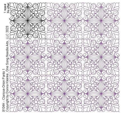 Clarisse-Orion Panto 1 - 9104H (In July-2023B Panto Pkg)