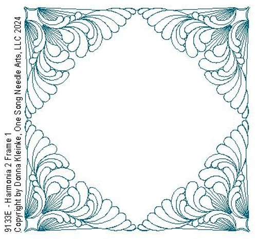 Harmonia 2 Frame 1 - #9133E (In Pkg #11-March 2024-B)-