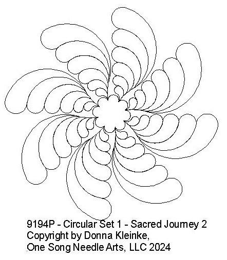 Circular Set 1 - Sacred Journey 2 - #9194P (In Circular Set 1 - #9194 Series)   (Incl in Circular Ptns Pkg #1-All-Densities)