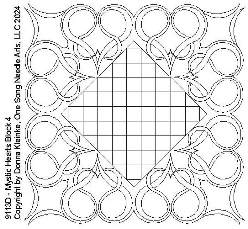 Mystic Hearts  - #9113D (included in Mystic Hearts Set 1 - 9113 Series)