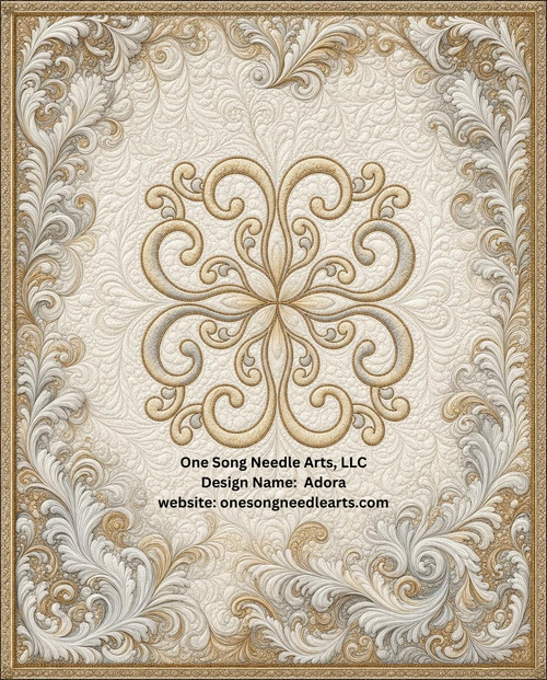 Adora 1 Block 2 - #4847  (Incl in Block Pkg #1-Simple-Density)