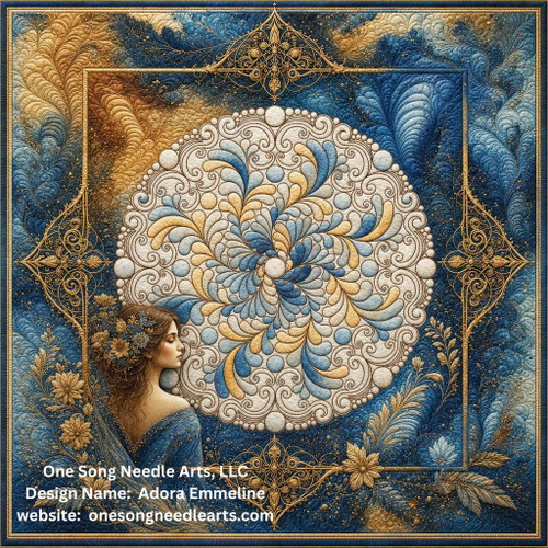 Adora-Emmeline Circular 1 - #8829B (included in the Adora-Emmeline Block Set 1 - #8829)-