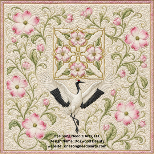 Dogwood Beauty Block 1 - #3720  (included in Dogwood Beauty Set #1 - year 2024)