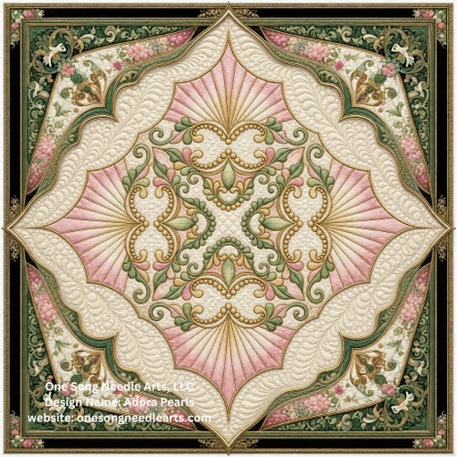 Adora Pearls Block 4 - #7561 (Incl in Block Pkg #3-Mid-Density)