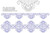 Adora Pearls Swag Border 3 - #7588 - VP46