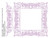 Calligraphy Frame 2 and Quarter Frame - #8368 and #8368Q - VP19  (Incl in Frames Pkg #1-Simple-Density)