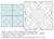 Square Knots-Feathers and Pearls Block 3  - #8950C (included in Square Knots Feathers and Pearls Set 1 - #8950/Set1) - VP38  (Incl in Block Pkg #1-Simple-Density)