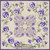 Blossoms and Ribbons Block 2 (#9115B) (In Pkg #9-Feb-2024-A)