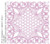 Evangeline 2 Block 1 (made for Sashiko D center)  - #9151A (In Pkg #13-April 2024-B)