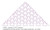Sashiko D P2P Triangle 1 - #9165E  (In Pkg 16-May 2024-C)  - VP47  (Incl in Triangles-Pkg#2-P2P)