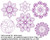 CIRCULAR PATTERN SET #1 - 20 Patterns - #9194 Series