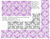 Forget-Me-Knot 1 Border and Corner Set 1 - #9204MN  (In Forget-Me-Knot Set #1-#9204 Series) (Incl in BOR-COR PKG #4-ALL-DENSITIES)