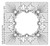 Dreaming of Roses-Serpentine Frame 1 - #9246A