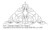 Keepsake Feathers P2P Triangle 3  - #9257i
