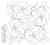 Flower Vines 1 Block 3 - #7138-VP1 (Incl in Block Pkg #2-Mid-Density)