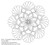 Clamshell Feathers Circular 1 - #6284 - VP33 (Incl in Circular Ptns Pkg #2-All-Densities)
