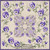 Blossoms and Ribbons Block 2 (#9115B) (In Pkg #9-Feb-2024-A)