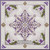 Genevieve's Periwinkles 8-Point Star 1 - #9030E (in Pkg #2-August 2022) - VP15-