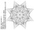 Spiral Lone Star 2 - 1 - #8835A - Joyful Teardrops design in center  (included in Spiral Lone Star Set 2 - #8835)-VP4