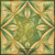 Aspen w/ Lady of the Lake Frame 2 - #8982G (included in Aspen Feathers with Lady of the Lake Medallion, Block and Frame Set 1 - #8982)
