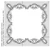 Blossoms Radiating Lines Frame 1 - #9232A