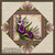 Capri Feathers 2 with Crosshatching Frame 2 - #7779