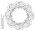 Blossoming Feathers Wreath 1 - #7717  (Incl in Circular Ptns Pkg #1-All-Densities)