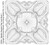 Majestic Sapphire Radiating Lines Block 1  - 9264A