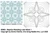 Majestic Radiating Lines Block 1  - 9265A