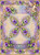 Garden Bunnies - Radiating Lines 3 - Block 1 - #9268F
