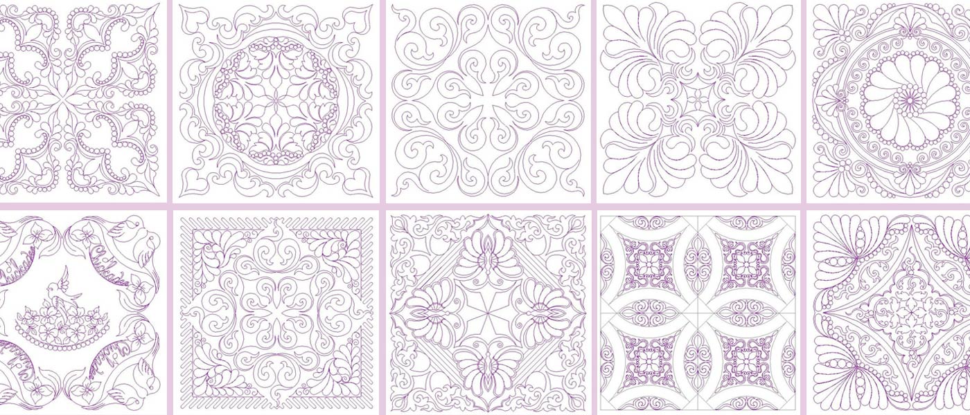 Digital Quilting Designs By One Song Needle Arts