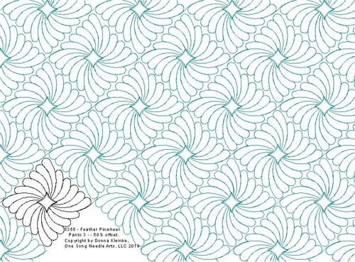 Feather Pinwheel Panto 3 - #8355 (in Prime Panto Collection) - One Song ...