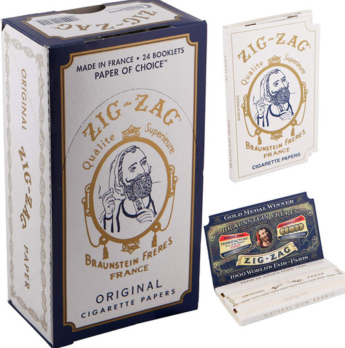 Zig Zag White Single Wide Rolling Paper