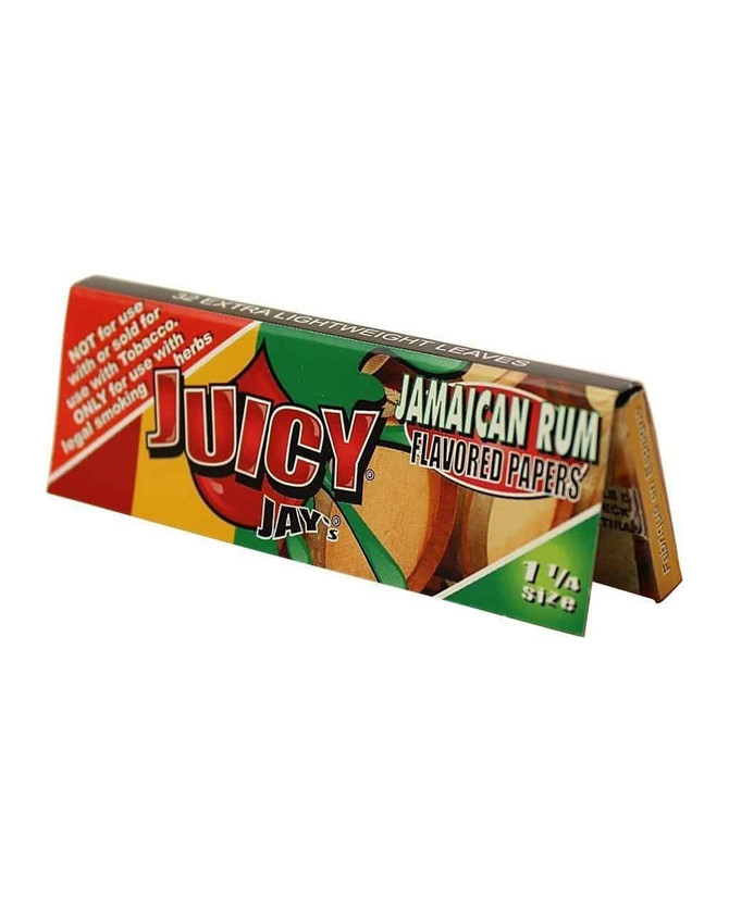 Juicy Jays 1 1/4 Rolling Papers - Jamaican Rum