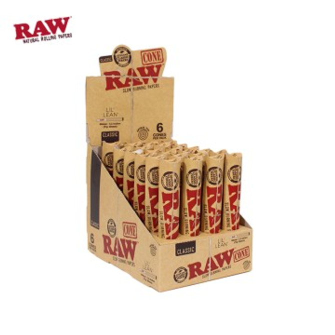 Raw Lil Lean Cone Classic 6PK