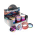 Zinc Alloy 4PC 63mm Spinner Herb Grinder